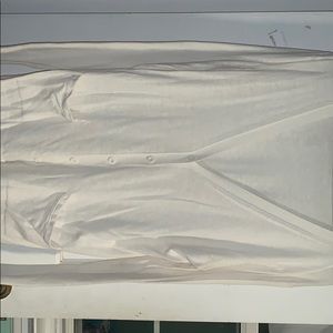White cardigan